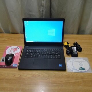 お取引中 超美品 DELL Latitude 3480 14インチノートPC Win10 pro Office 2019 pro搭載 Celeron 3865U メモリー8GB SSD ｍSata 128GB ワイヤレスマウス付（新品）の画像