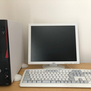 デスクトップ　パソコンセット　widows10pro  Core i7の画像