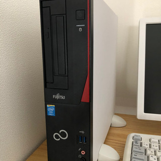 デスクトップ　パソコンセット　widows10pro  Core i7の画像