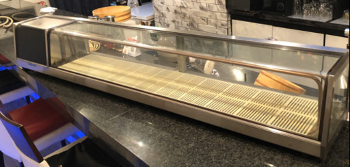 取引決定　大穂製作所　冷蔵ネタケース