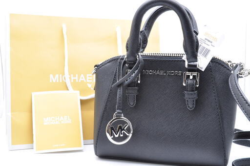 ❤️マイケルコース ショルダーバッグ❤️ブラック❤️ショップバッグ付き❤️クロスボディ ミニ❤️