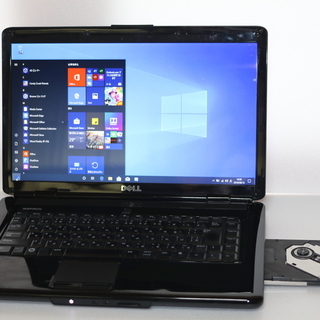 DELL inspiron1545Windows10 グレードアップ、メモリー増設可能