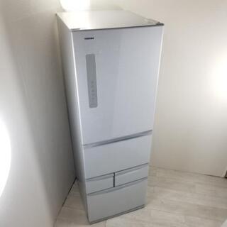 I☆ 東芝 冷蔵庫 VEGETA GR-F43G 2013年 5ドア 426L 中古 店舗近郊送料格安 東芝 VEGETA ベジータ 426L 5ドア冷蔵庫