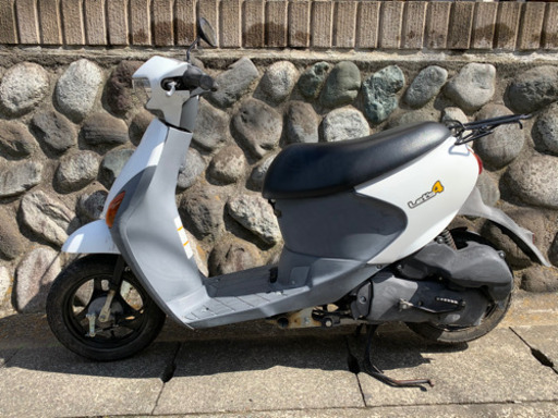スズキ レッツ4 50 cc 原付 スクーター  4スト 実動  書類 鍵あり