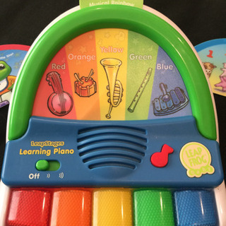 リープフロッグ ラーニングピアノ 英語の画像