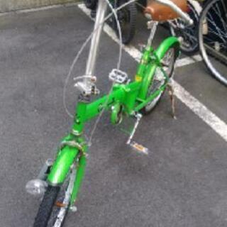 20インチ折りたたみ自転車の画像