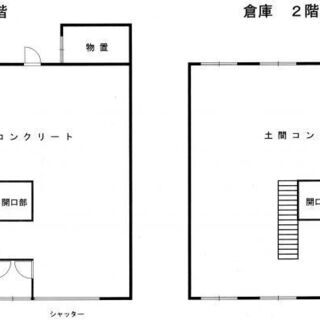 岡山市東区西大寺中　売倉庫・作業所