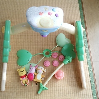 【引取先決定】くまのプーさん6WAYジムにへんしんメリーの画像