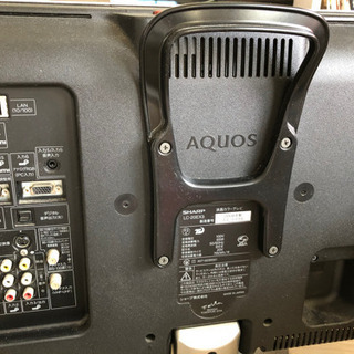 シャープのAQUOS テレビ　2008年製の画像