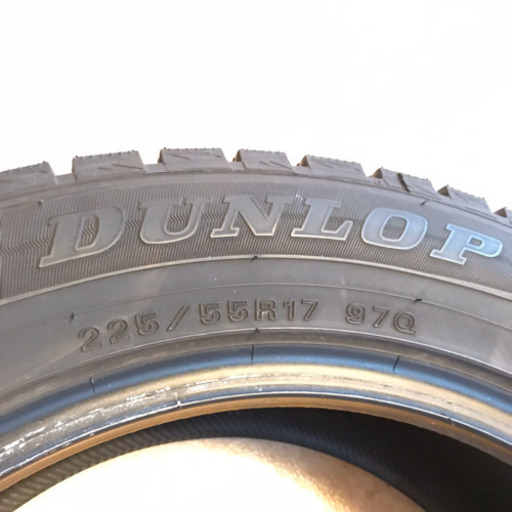 スタッドレスタイヤ　DUNLOP 55R17