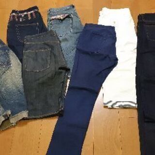 ジーンズなど７本まとめて