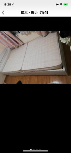 シングルベッド 収納付き マットレス月