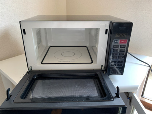 電子レンジ　黒
