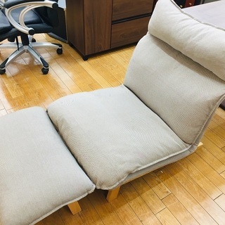【トレファク鶴ヶ島店】無印良品 リクライニング ハイバックソファー