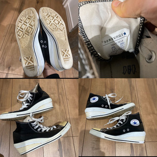 コンバース ハイカット スニーカー　24.5cmの画像