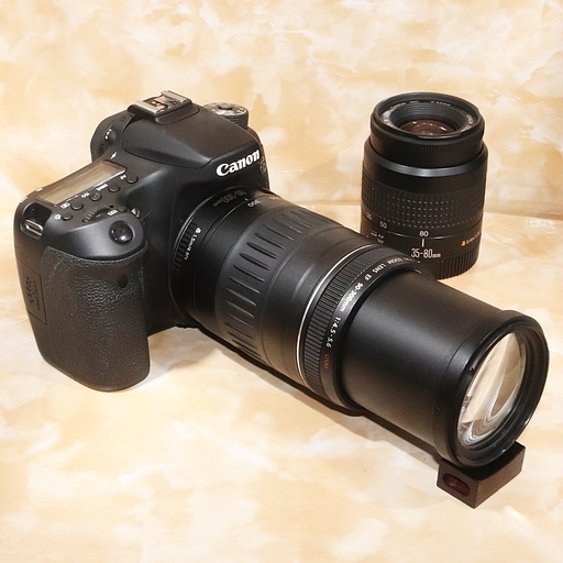 ★極上美品＆すぐ使えるSD付き★キヤノン 70D 超望遠300mm ダブルズームセット