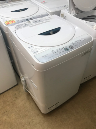 A1976☆新生活応援セール実施中☆在庫多数あり！シャープ2014年製4.5kg洗濯機