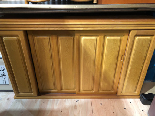 ナチュラル色大きな下駄箱◆たくさん入ります‼︎