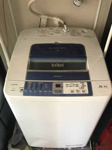 中古　日立製　洗濯機　8kg BW8PV