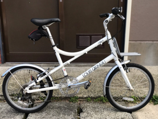 LOUIS GARNEAU ルイガノ ミニベロ LGS-MV1 アルミ 動作確認済み 7段変速 410mmフレーム 20インチ 美品