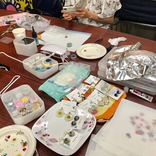 猫でもできる！ やさしいフラワーレジンアクセサリーワークショップ VOL.7の画像