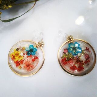 猫でもできる！ やさしいフラワーレジンアクセサリーワークショップ VOL.7の画像