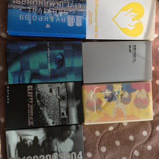 GLAY VHS 6本セット