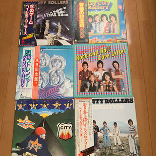 ベイシティローラーズのLP盤レコード