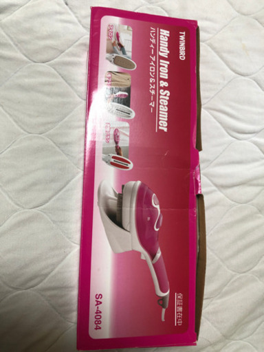 【新品】ハンディアイロン＆スチーマー