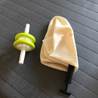バランスボール、腹筋ローラー