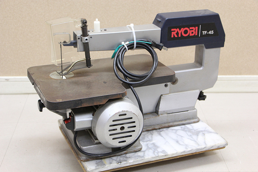 リョービ RYOBI　卓上糸鋸盤　糸のこ盤　糸のこ　TF-45 　糸鋸　卓上糸ノコ盤 のこぎり 木工 工作 切断 DIY 電動工具(D3475wYGG)