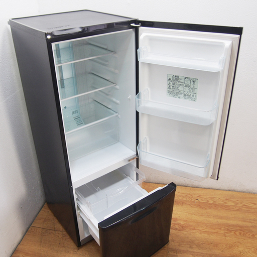 配達設置無料！ Panasonic 少し大きめ168L 冷蔵庫 黒 CL05