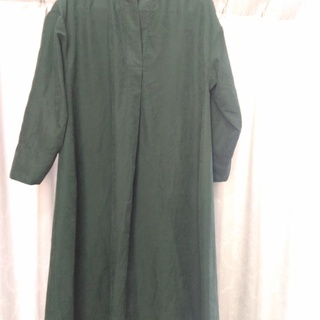 Aletta vitaピーチツイルスキッパールーズワンピース　M...