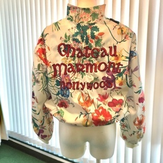 花柄　ブルゾンの画像