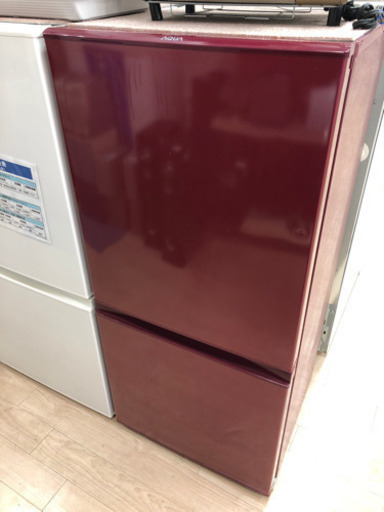 ＊【6ヶ月安心保証付き】 AQUA 2ドア冷蔵庫　2017年製
