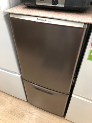 【12ヶ月安心保証付き】 Panasonic 2ドア冷蔵庫　2017年製