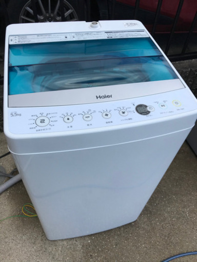 超お薦め品‼️ハイアール洗濯機5.5kg2017年