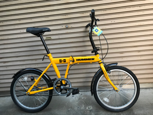 【値下げ！】新品折畳自転車 ミムゴ ハマー20インチ MG-HM20G HUMMER FDB20G