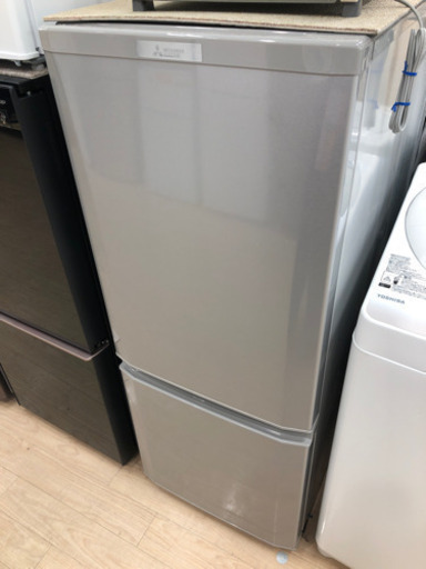 【12ヶ月安心保証付き】 MITSUBISHI 2ドア冷蔵庫　2017年製