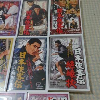 高倉健  日本侠客伝シリーズVHS11本全巻の画像