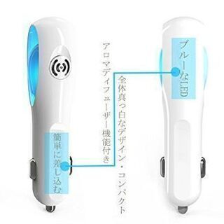 1000円新品★シガーソケット電源★ミニ空気清浄機　自動車用 の画像