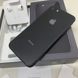 【美品】iPhone8 本体 64GB スペースグレイ SIMロック解除 ソフトバンクの画像