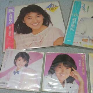 新田恵理利  LP、シングル 5枚セットの画像