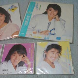 新田恵理利  LP、シングル 5枚セットの画像