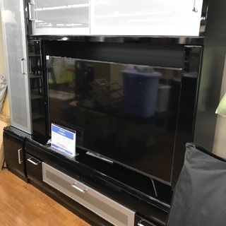 55インチが収納可能！収納多数の枠型テレビボード！