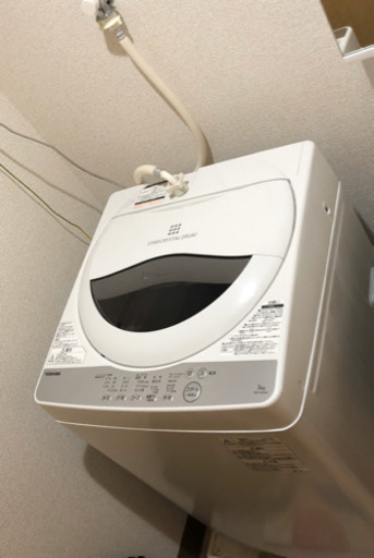 【美品】TOSHIBA 2019年式 5kg
