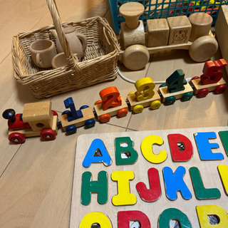 受取者様決定☆木のおもちゃセットの画像