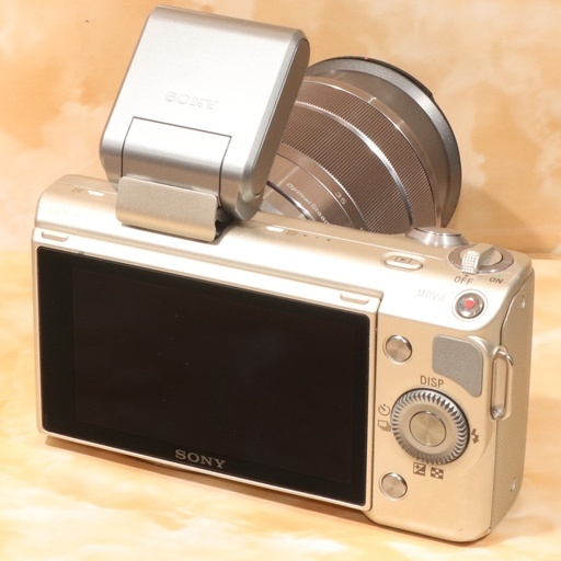 ★美品級＆すぐ使えるSDカード付き★ソニー NEX-5 レンズキット クリスタルゴールド