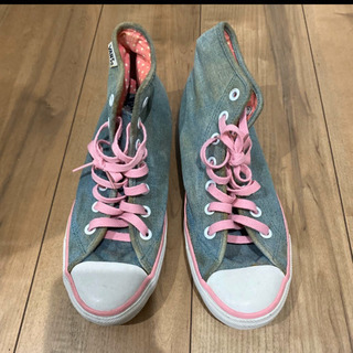 VANS ハイカット スニーカー　24.5cmの画像