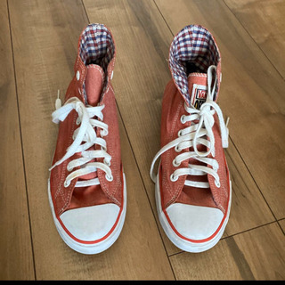 Vans ハイカット スニーカー 26cm 海外購入の画像